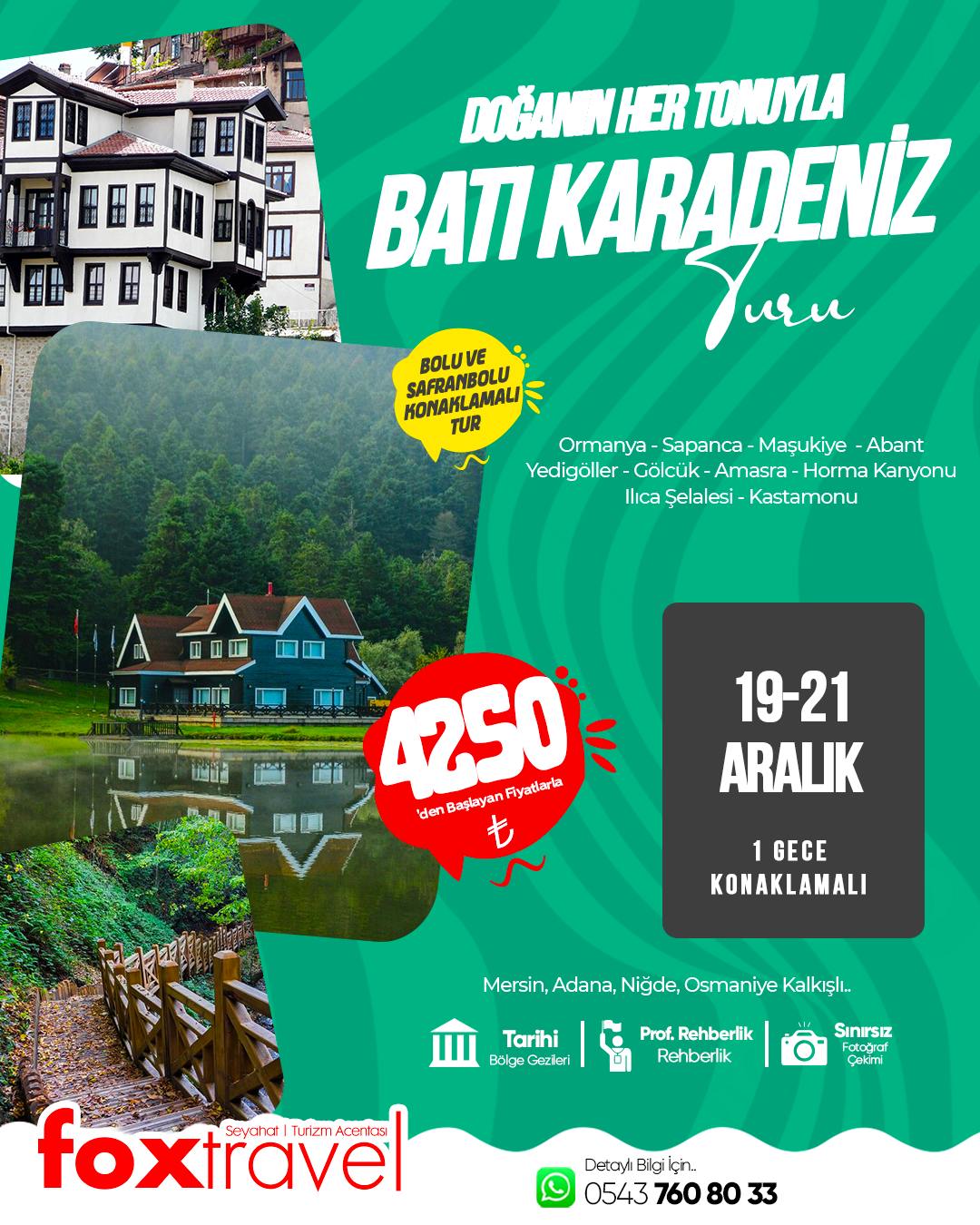 BATI KARADENİZ TURU